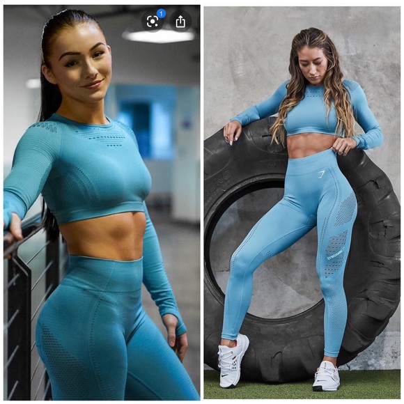 Gymshark Pants - Gym shark flawless knit leggings